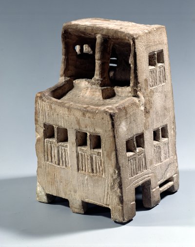 Modello di una casa da New Kingdom Egyptian